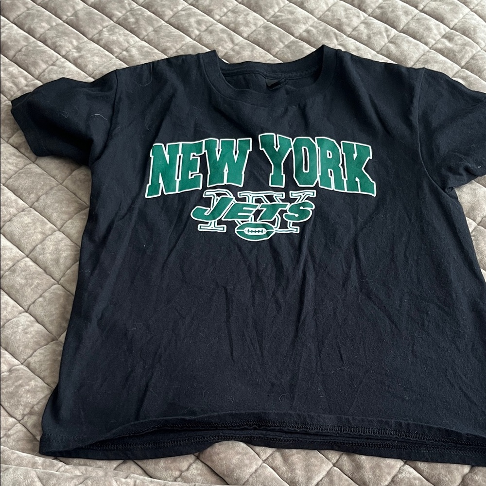 Kids Black New York Graphic T-Shirt